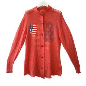 Wildfox White Label Oversize Sheer Cardigan Sweater Size XS